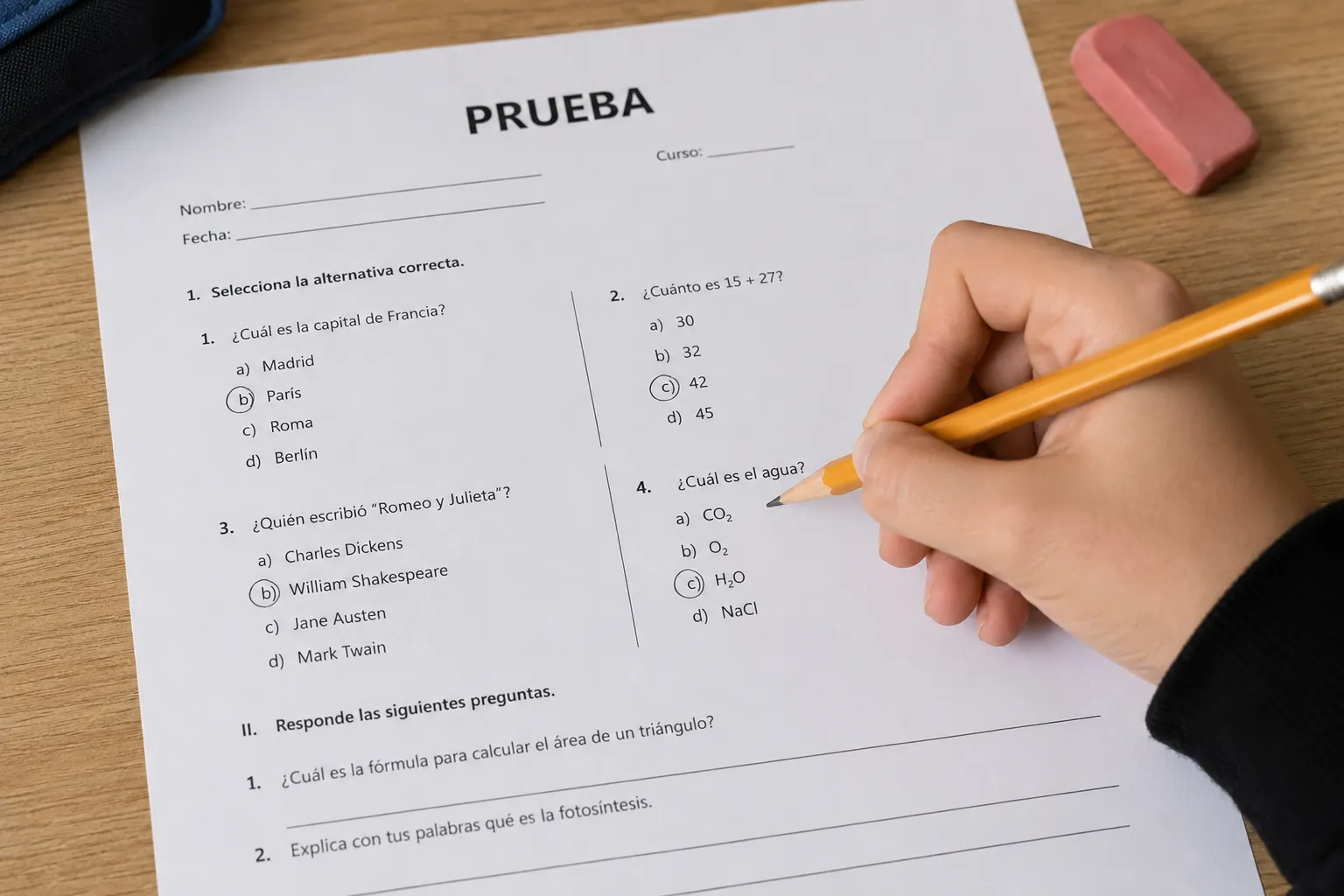 Preparación para la PAES de matemática y física